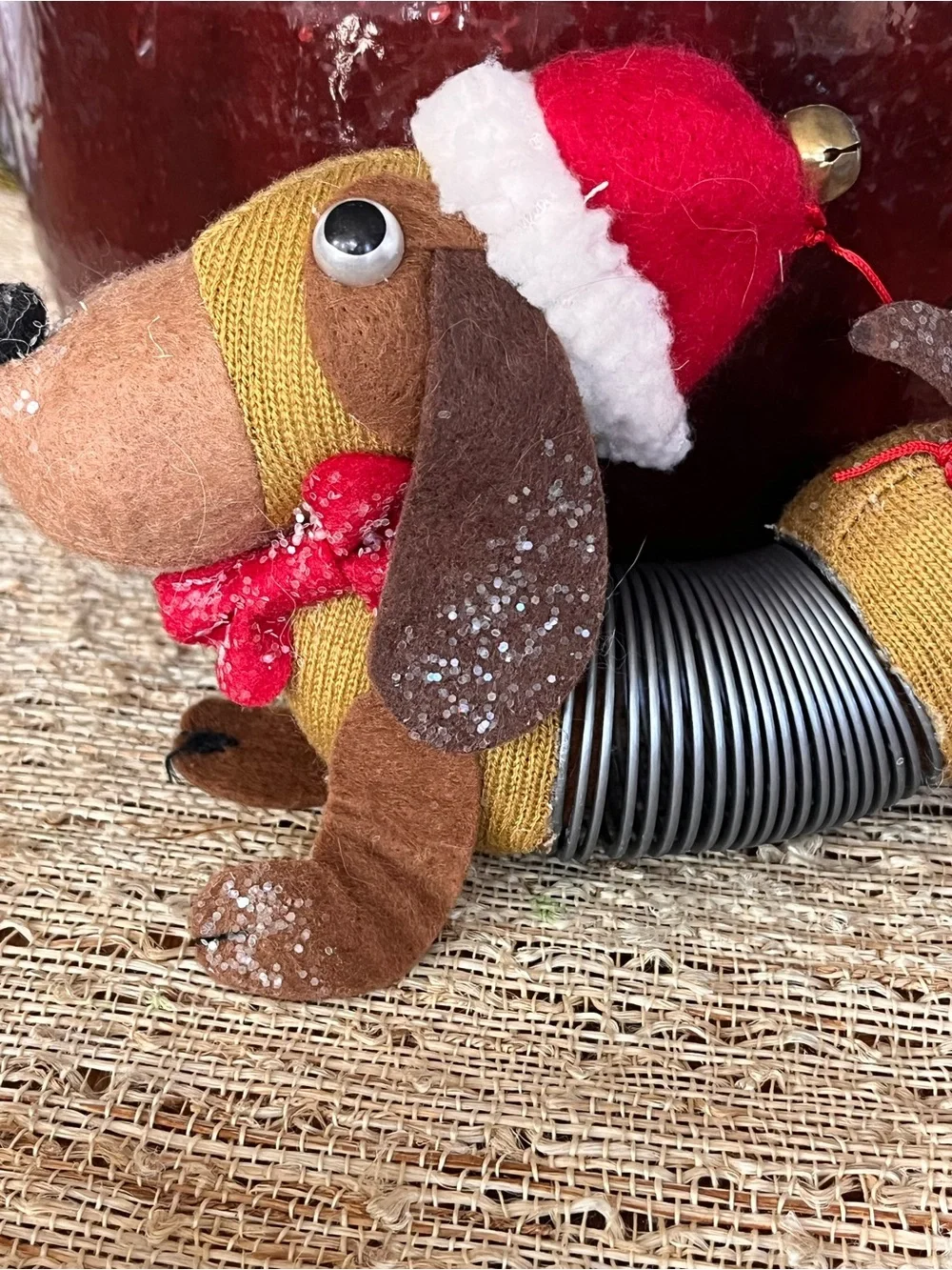 Holiday Sullivans Springer Dachshund Ornament 5.5